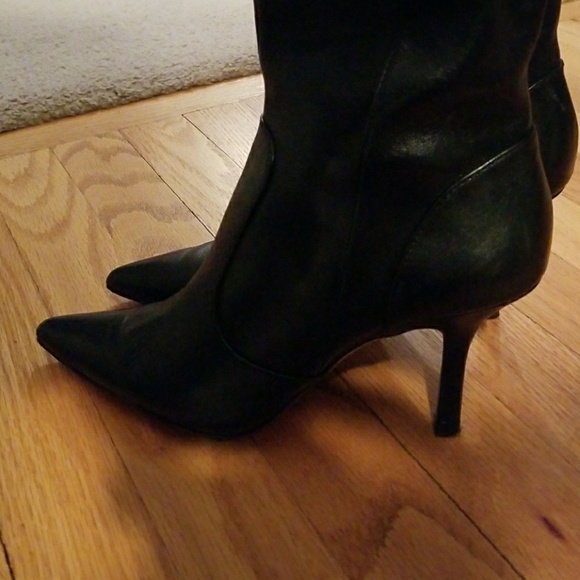 Anne Klein Leather Boots - Picture 3 of 7